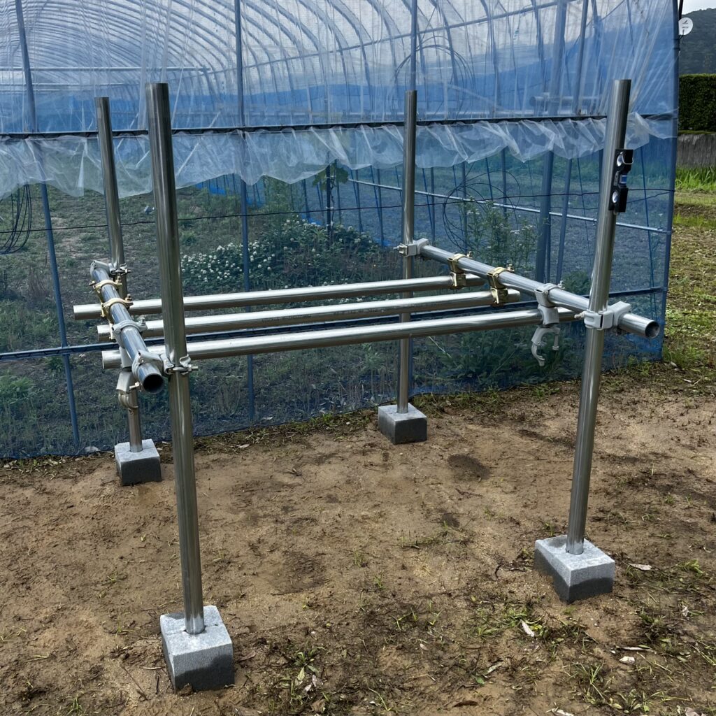 DIYしたタンク架台